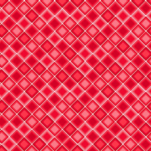 Fabric Blank Quilting Geranium Tonal Square on the Bias by the Quarter Yard 2478-85