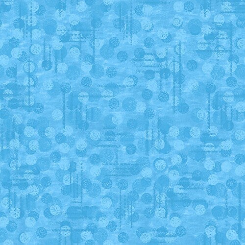 Fabric Blank Quilting Powder Blue Tonal Texture Jot Dot by the Quarter Yard 9570-70