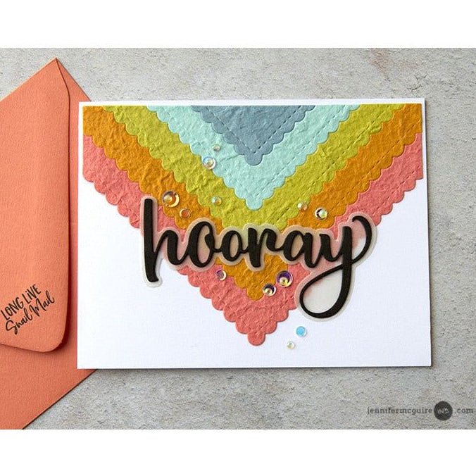 Stitched Scallop Squares - Honey Cuts - Stand-Alone Dies - Retiring