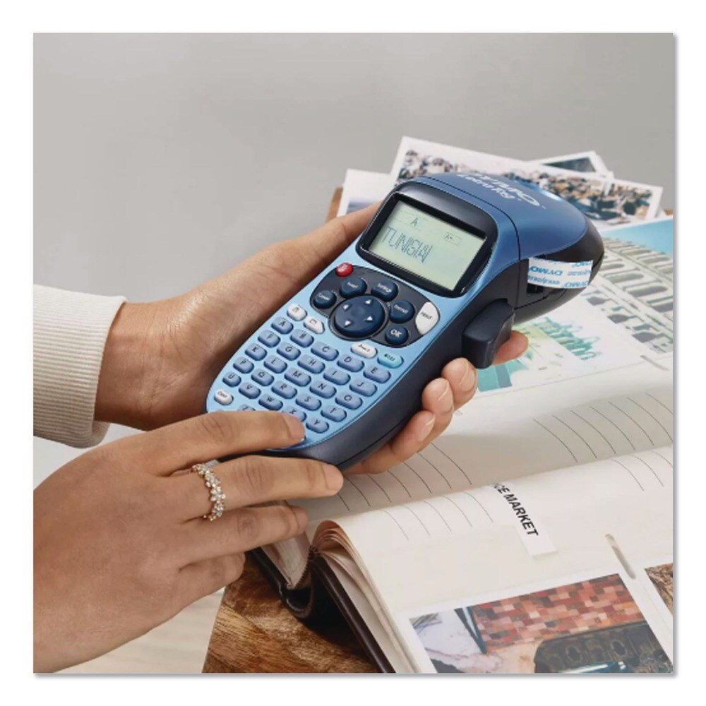 DYMO LetraTag 0.5 in. x 13 ft. Paper/Plastic Label Tape Value Pack - Assorted (3/Pack)