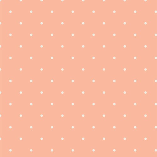 Fabric Art Gallery Creamsicle Speckles Spotted Knits by the Quarter Yard K-SP-1000