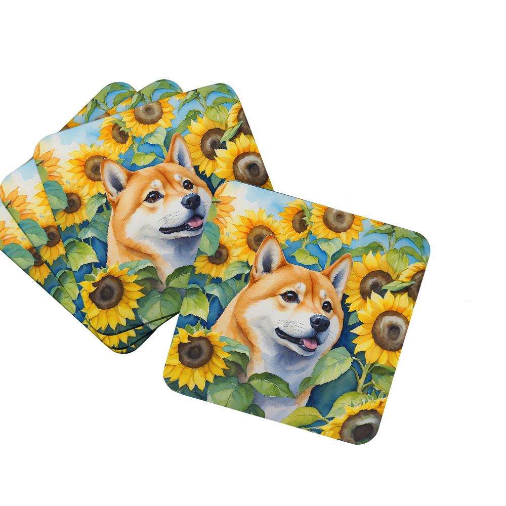 Edge Collections - Multicolor - Beach Scene Car Coasters for Cars Interior