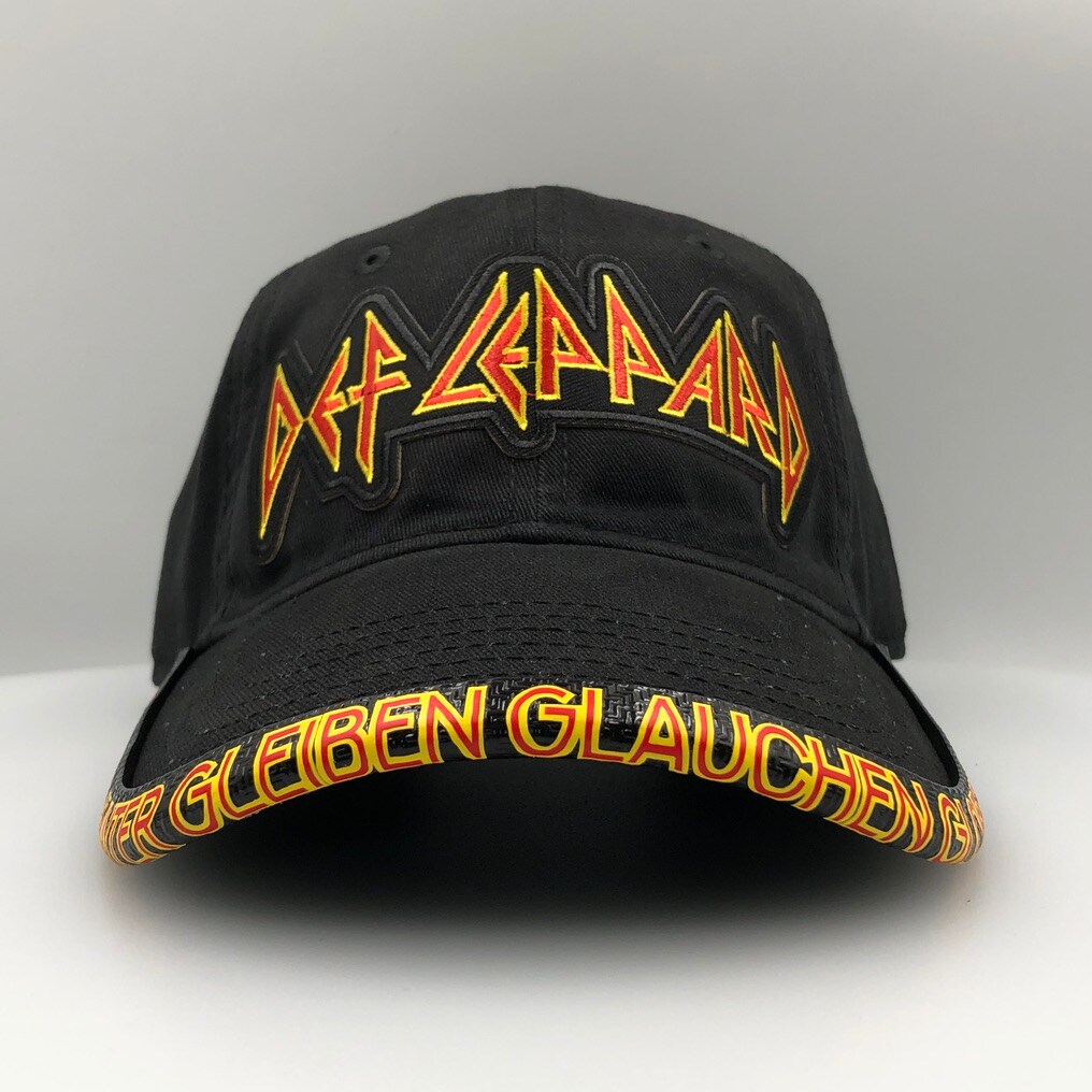 Personalized Def Leppard Hat with Customized BrimmTrimm Hat
