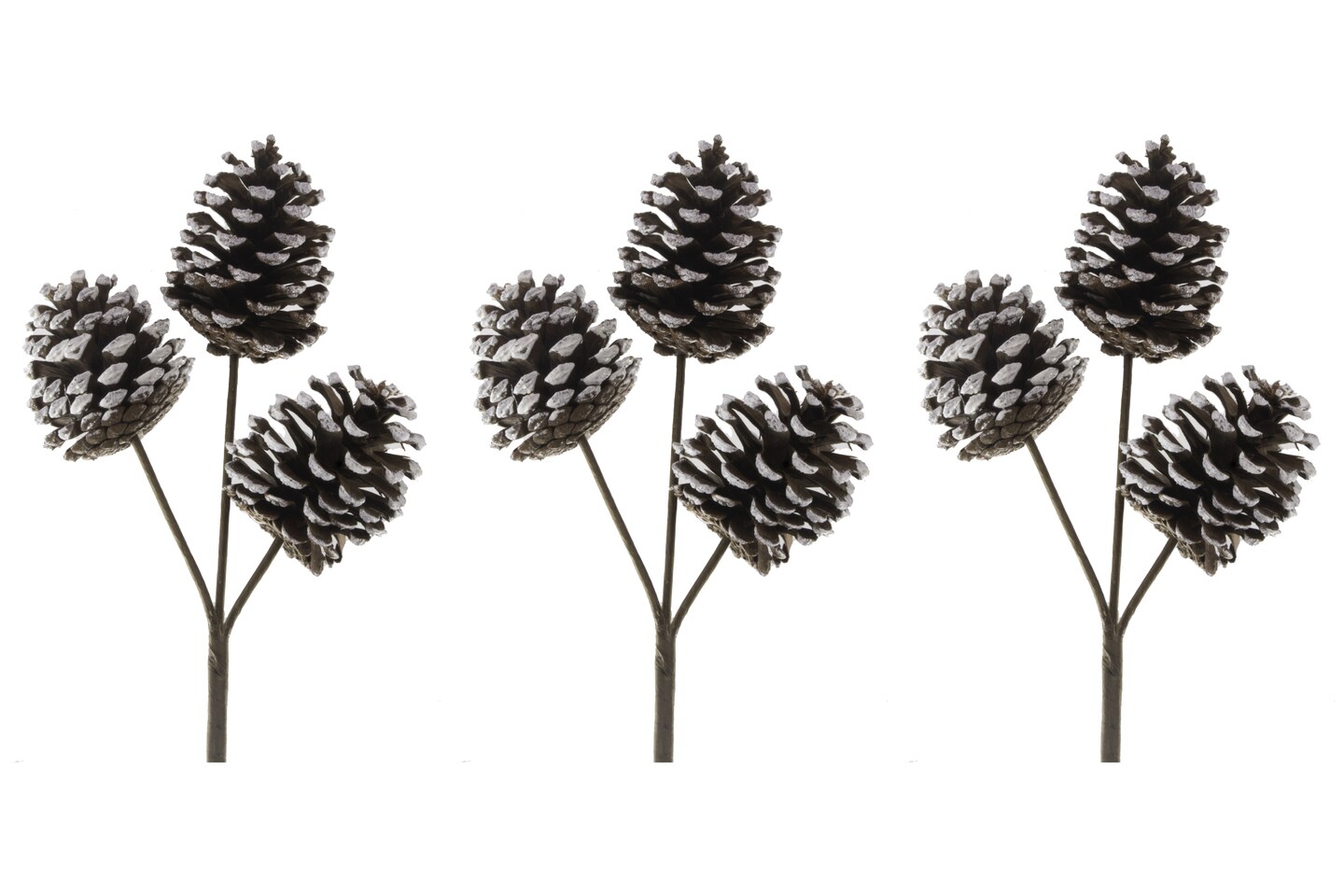 3 Pack of 12&#x22; Pinecone Trio