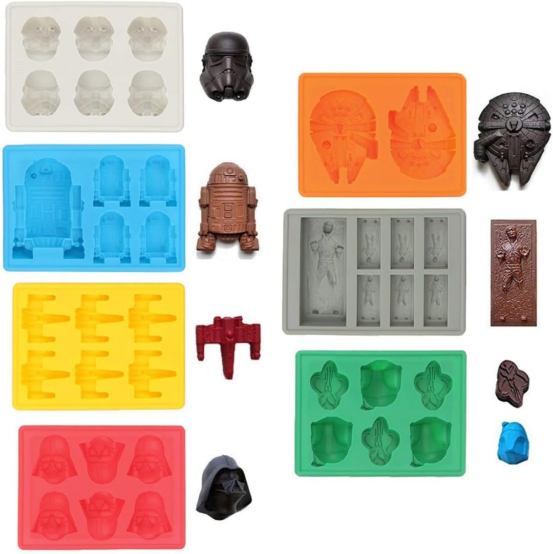 Star Wars Character Ice Cube Molds