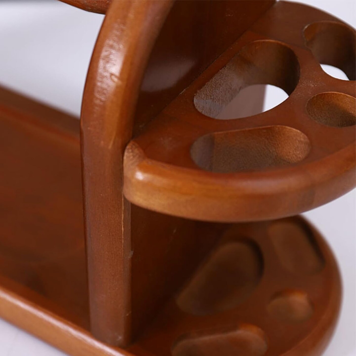 Wooden Yarn Holder Dispenser for Crocheting