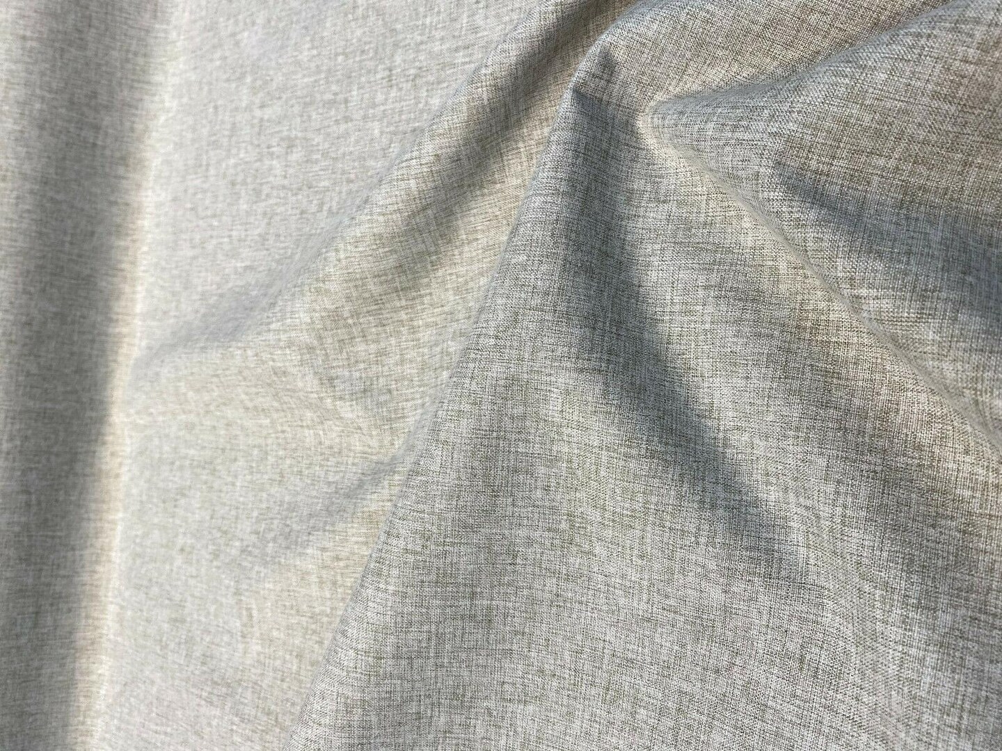 1 Yard Taupe Linen Blackout Fabric 54 Inches Wide Complete Light Blocking