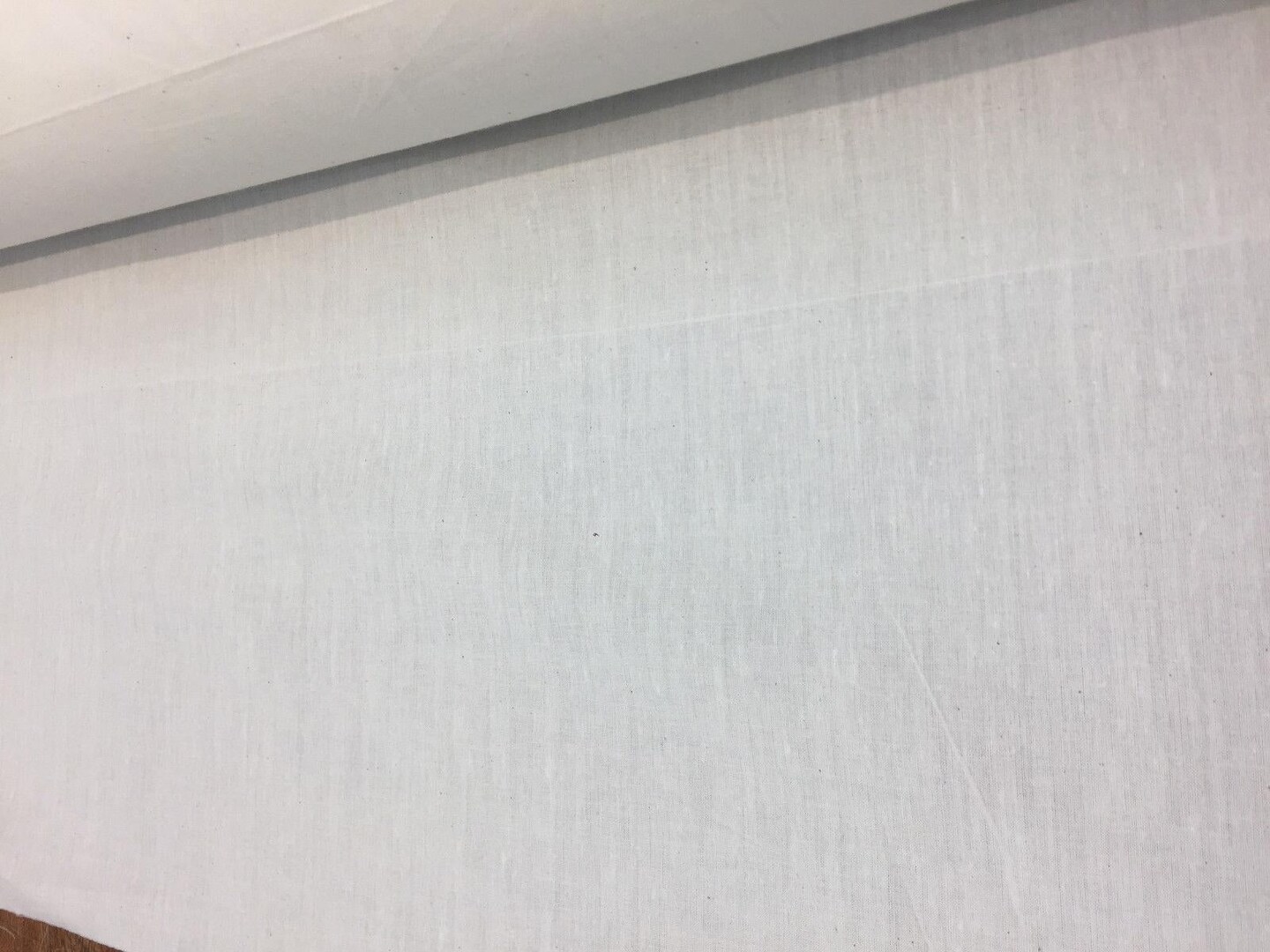 1 Yard Natural Muslin Lining Poly Cotton Fabric 59 Inches Wide