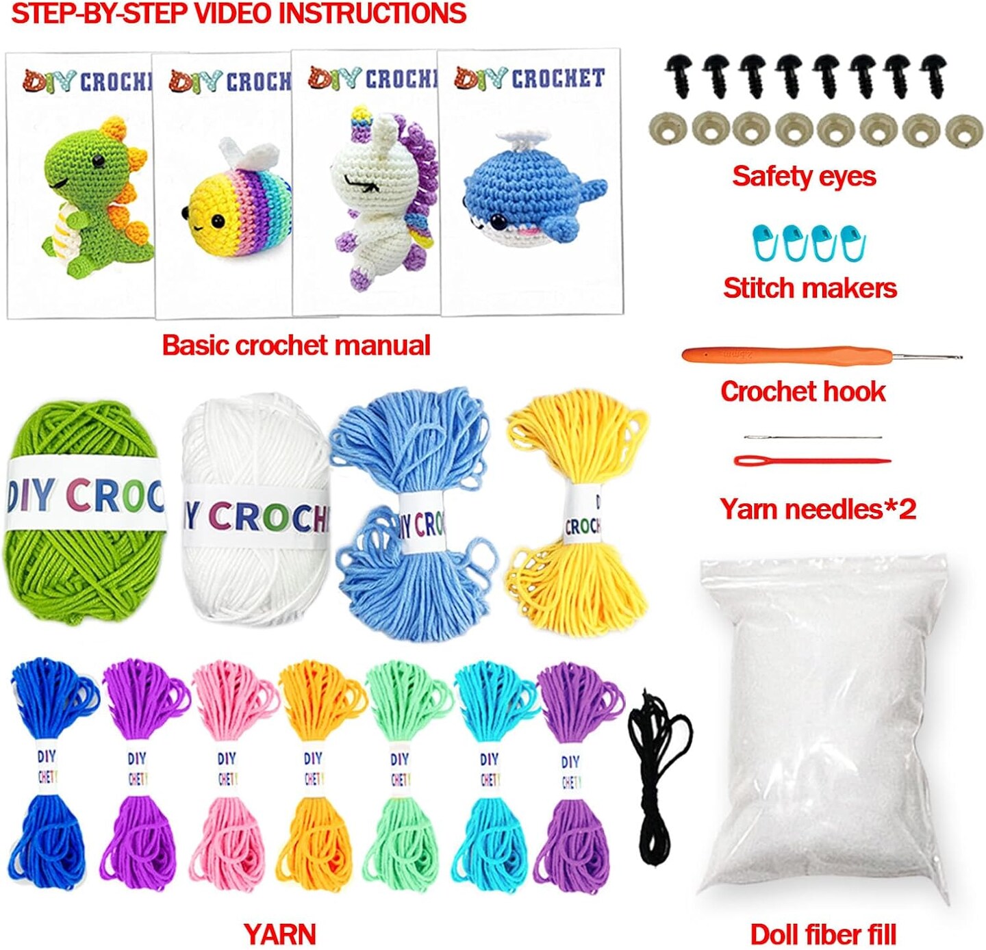Crochet Kit for Beginners
