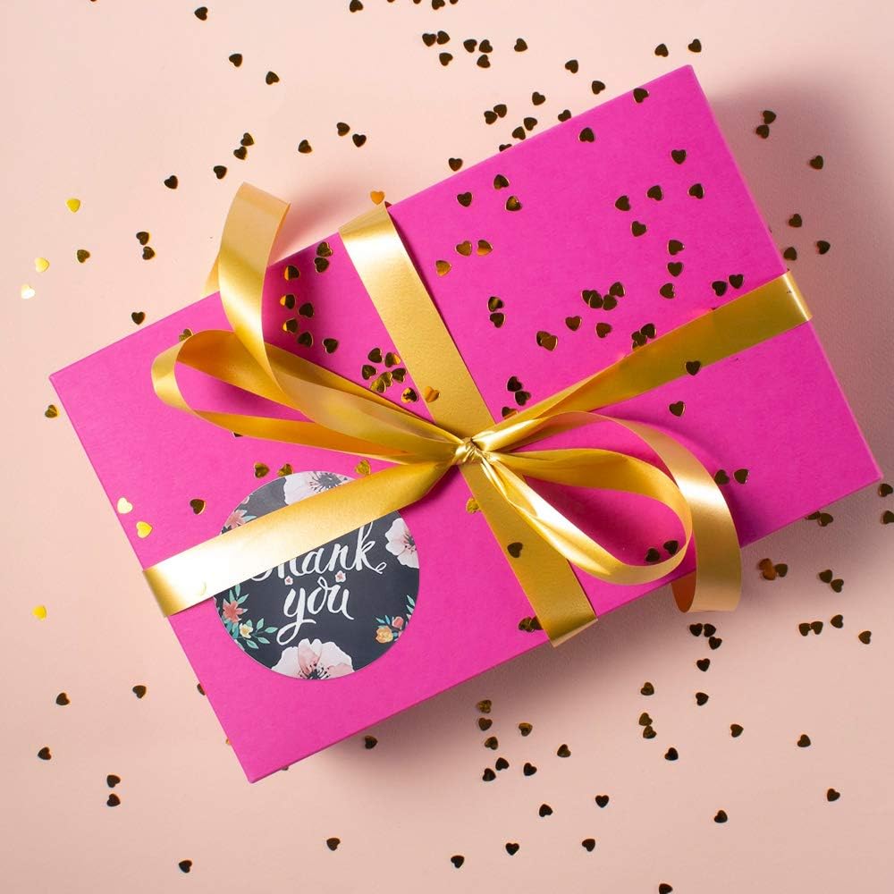 500 Pcs 2 Inch Thank You Stickers, Thank You Stickers Roll, Thank You Labels