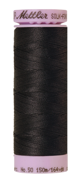 Mole Gray (9105-0348) | Silk-Finish Cotton 50wt (150M / 164Y) | Mettler Thread