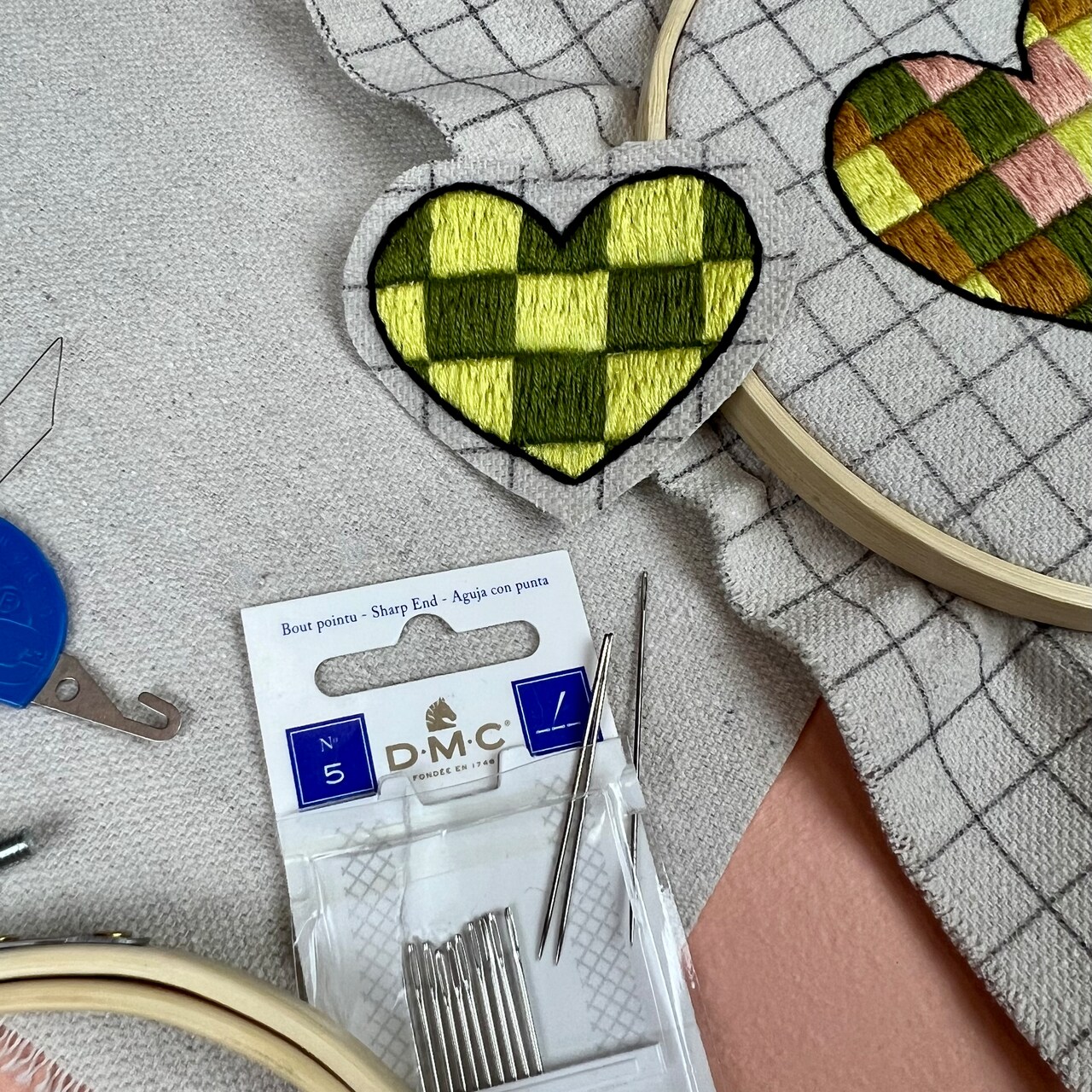 Heart Stitch Patch