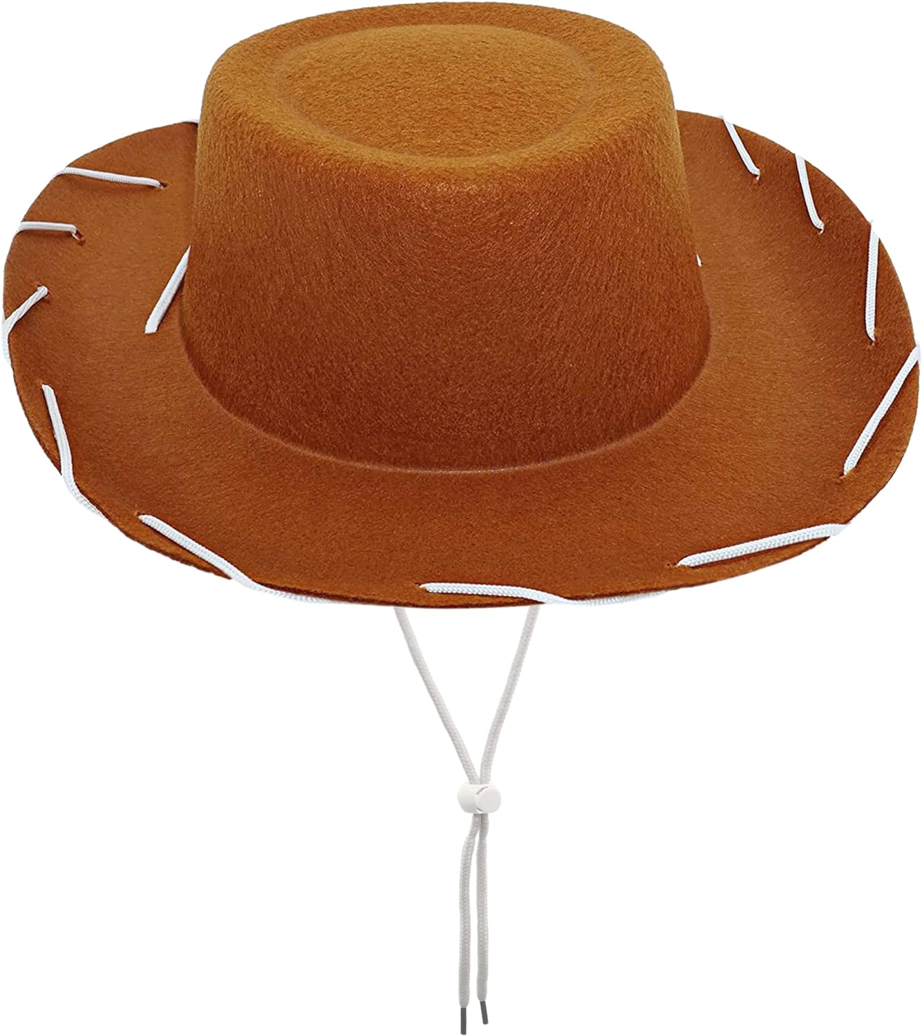 4E&#x2019;s Novelty Brown Toddler Cowboy Hat - Boys &#x26; Girls Brown Cowboy Hat for Themed Party Costume, Ideal Cowboy Hat &#x26; Toddler Cowboy Outfit, Ages 3-5