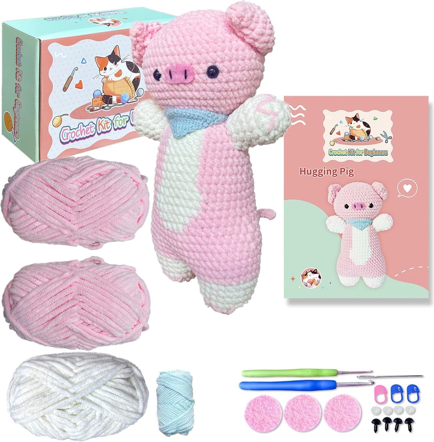 Crochet Kit for Beginners, Crochet Starter Kit