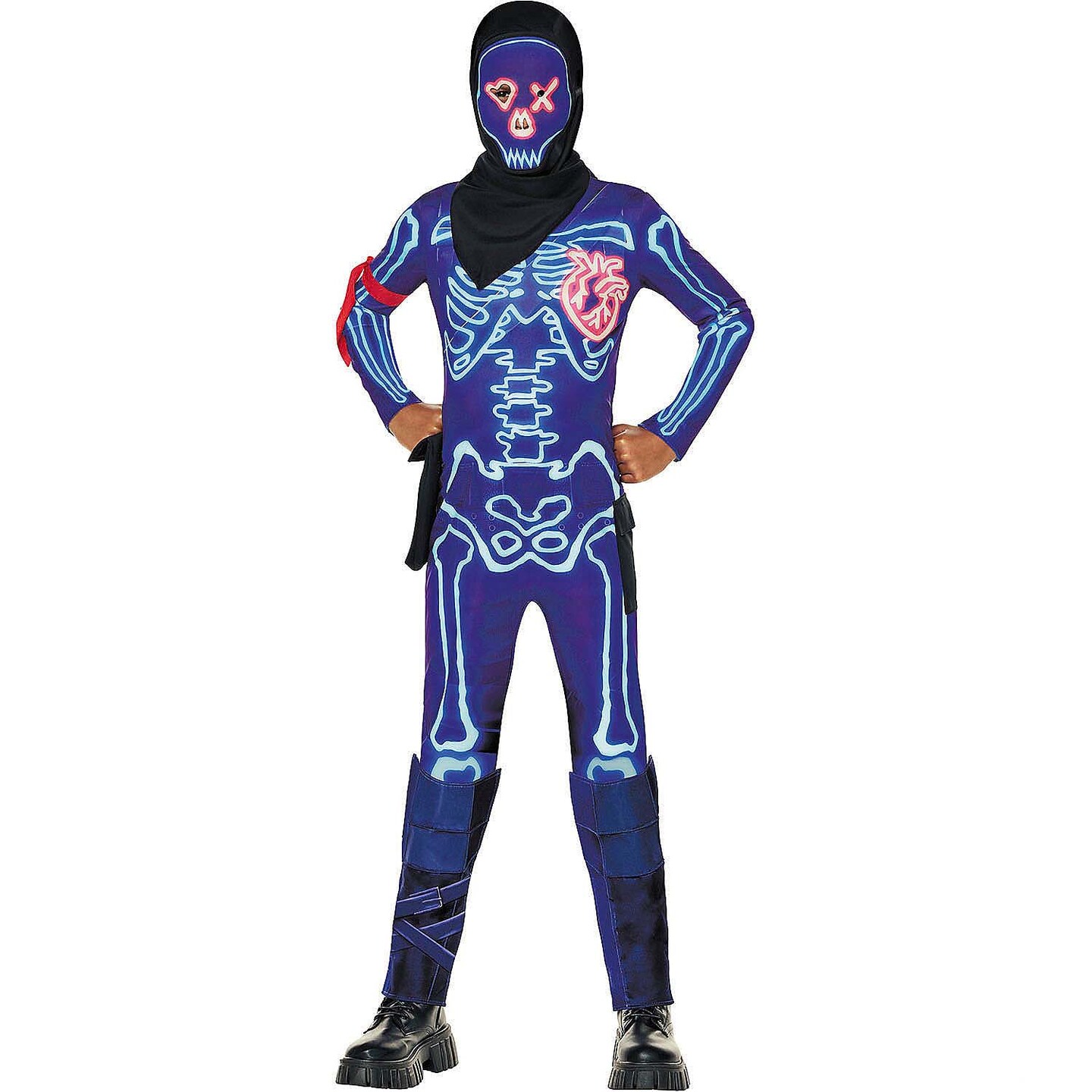 Kids Fortnite Party Trooper Jumpsuit Costume