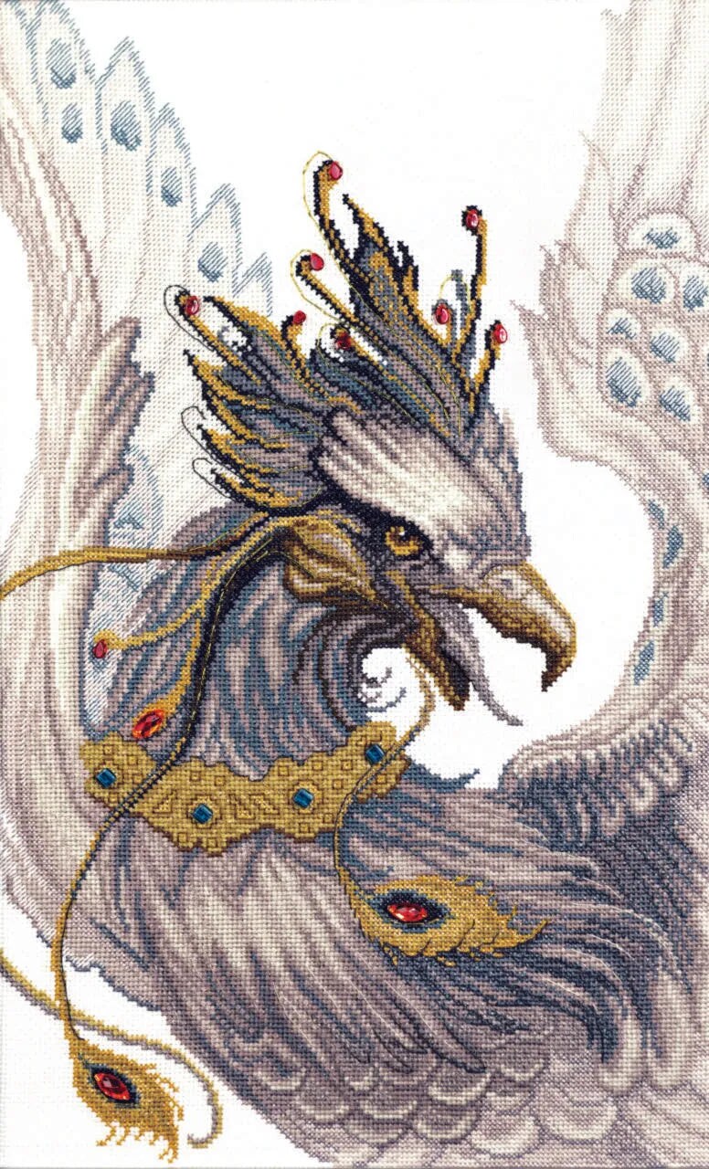 Counted cross stitch kit Phoenix