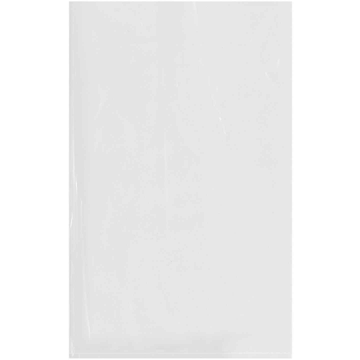 Plymor 10&#x22; x 16&#x22;, 1.25 Mil Flat Open Clear Plastic Poly Bags