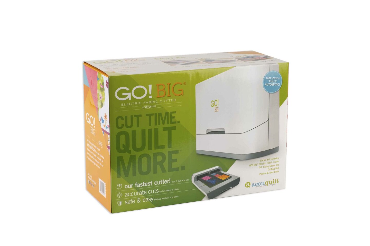 AccuQuilt GO! Big 55500 Electric Fabric Cutting System - Black - 19 x 11 x 6 inches