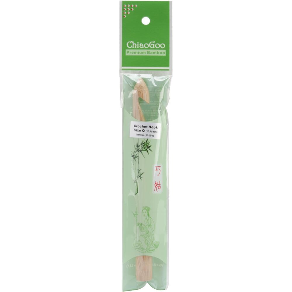 ChiaoGoo Bamboo Crochet Hook - Sizes US E to U