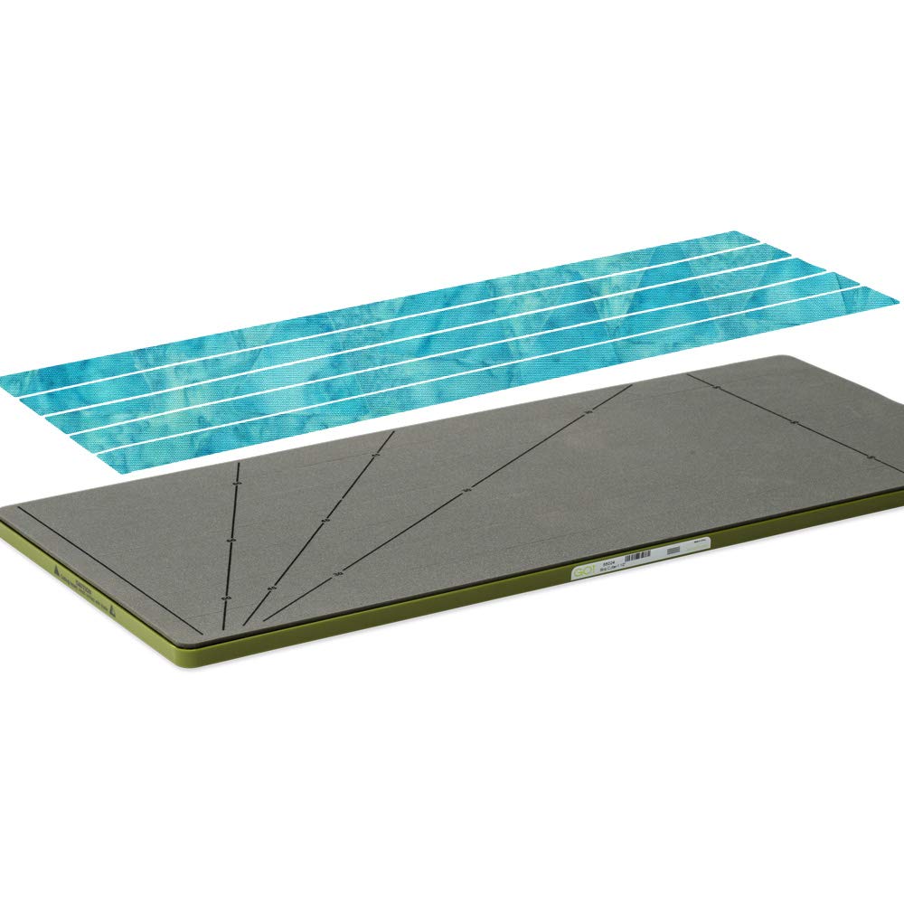 AccuQuilt GO! Strip Cutter 1 1/2" (1" Finished) Quilt Die – 5 Strip Fabric Cutting Die, Requires 10" x 24" Cutting Mat