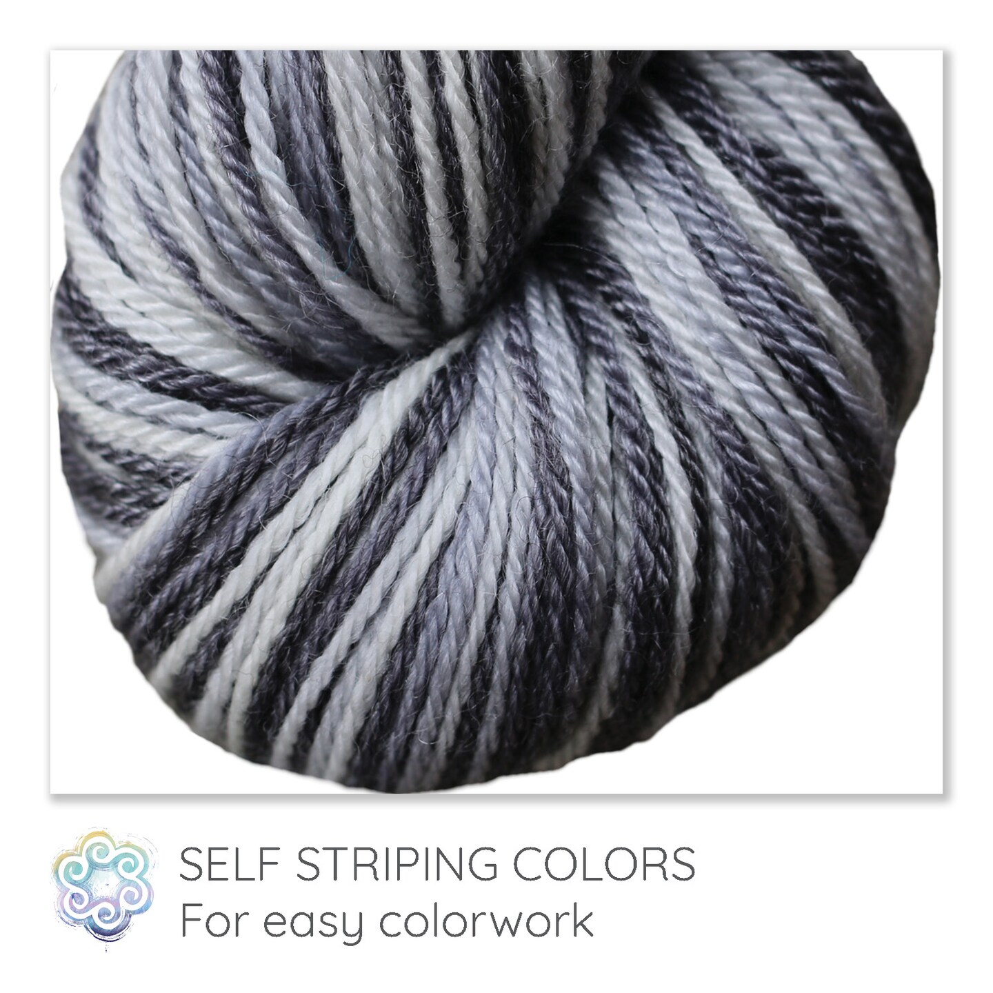 Slinky Malinky Superwash Merino Sock Yarn with Tencel - Silky & Strong. Pacific Northwest Hand Dyed. Fingering Weight #1.