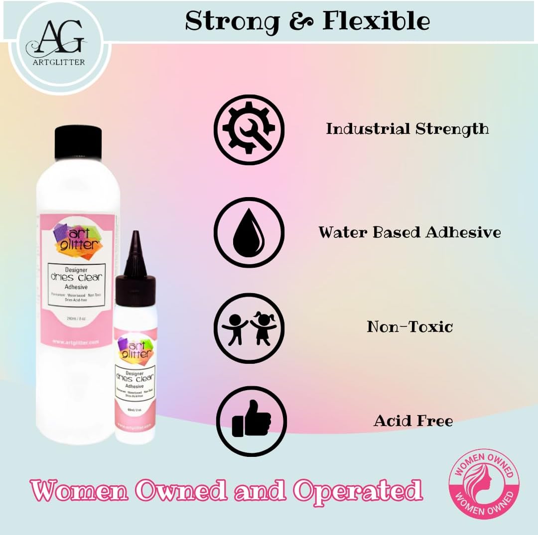 Adhesive Clear Glue Kit Bundle