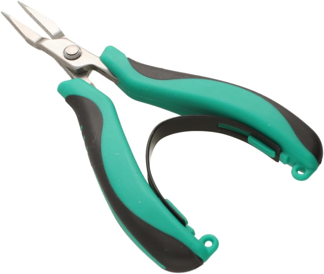 The Beadsmith Side Cutter Tool – Micro Grip Series – Comfortable Handle with Spring Action Design, Fine Polished Stainless-Steel Head, Quality Tool for Jewelry Making