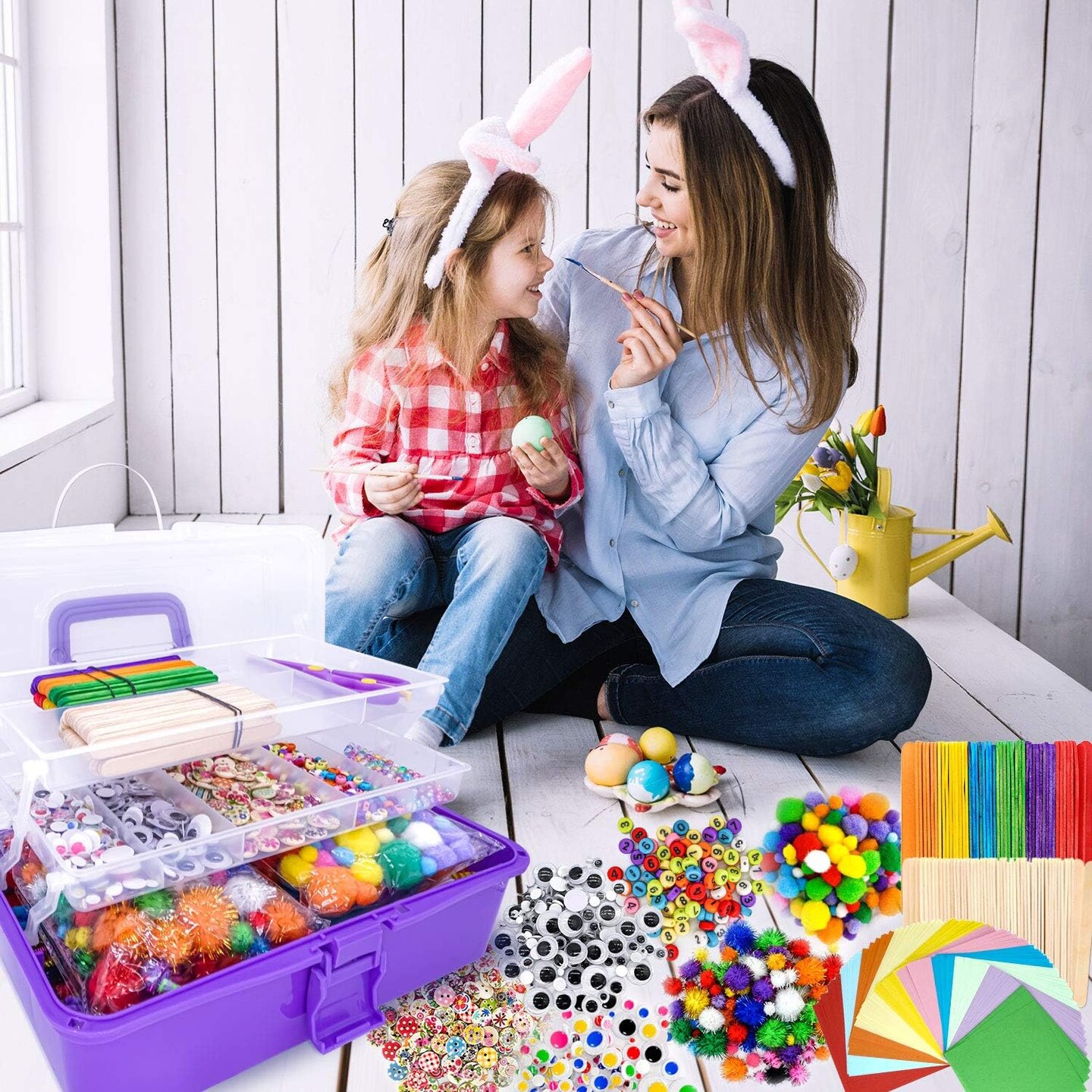 1405 Pcs Art and Craft Supplies for Kids
