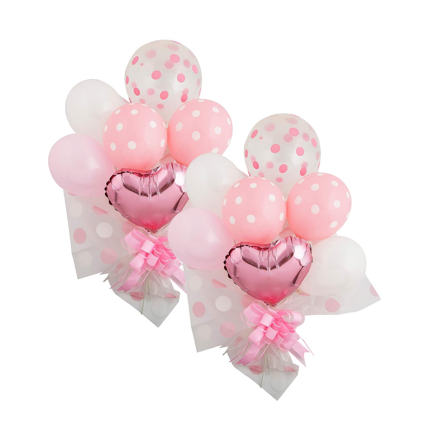 Pink Balloon Bouquet Set All in One Party Kit