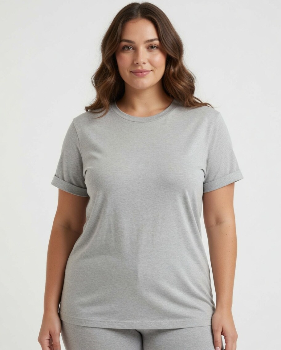 BELLA+CANVAS CVC Jersey Tee for Everyday Wear, Custom Printing & Casual Unisex Cotton Blend Shirt