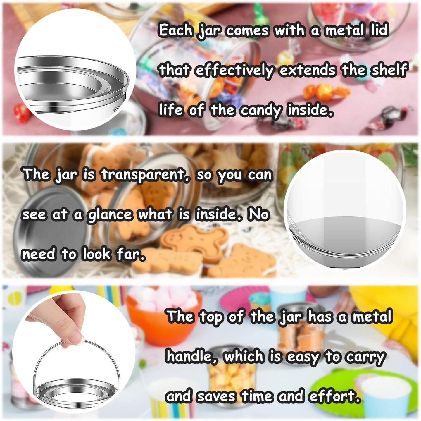 12 Pack Mini Clear Plastic Paint Cans with Metal Lids