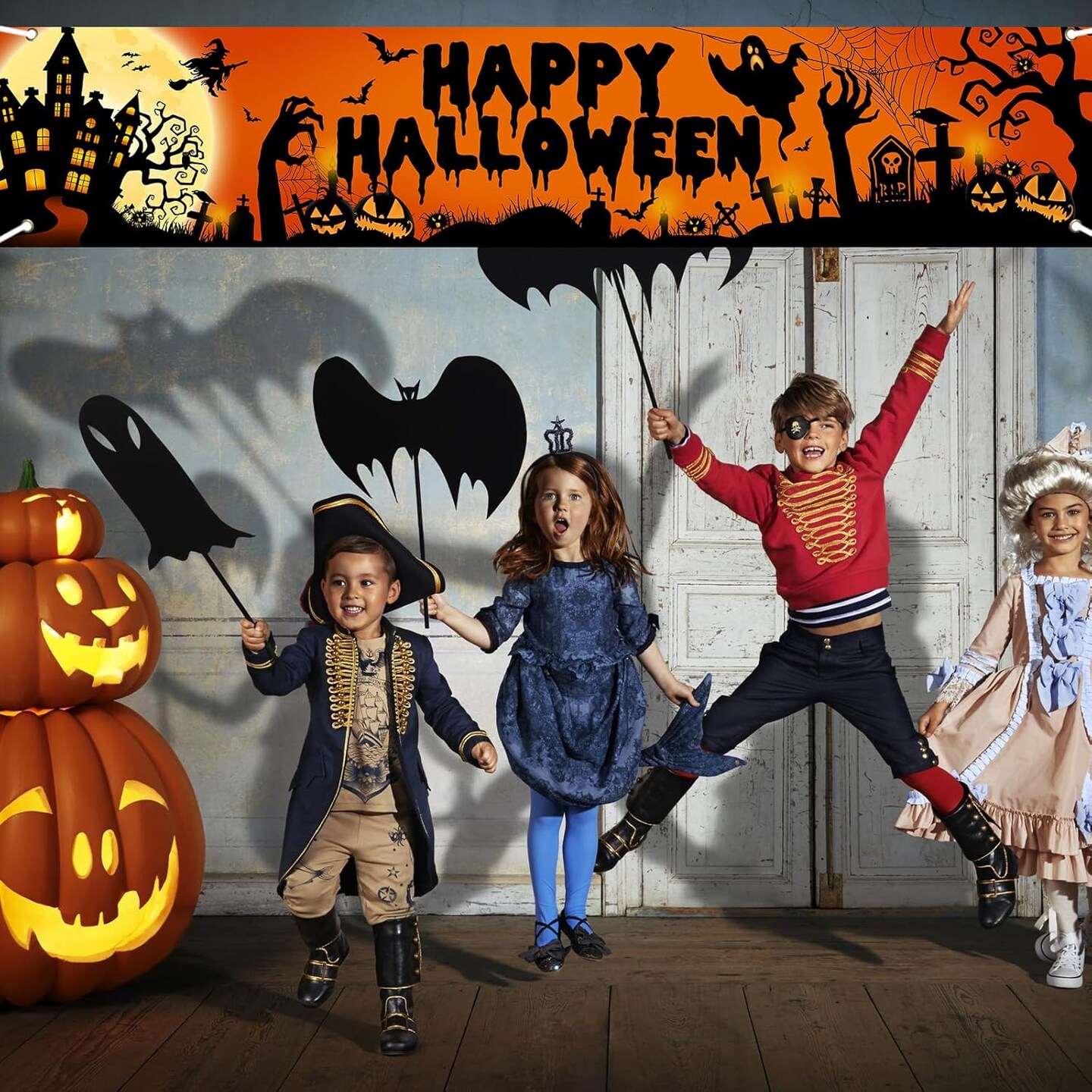 Happy Halloween Banner Halloween Party