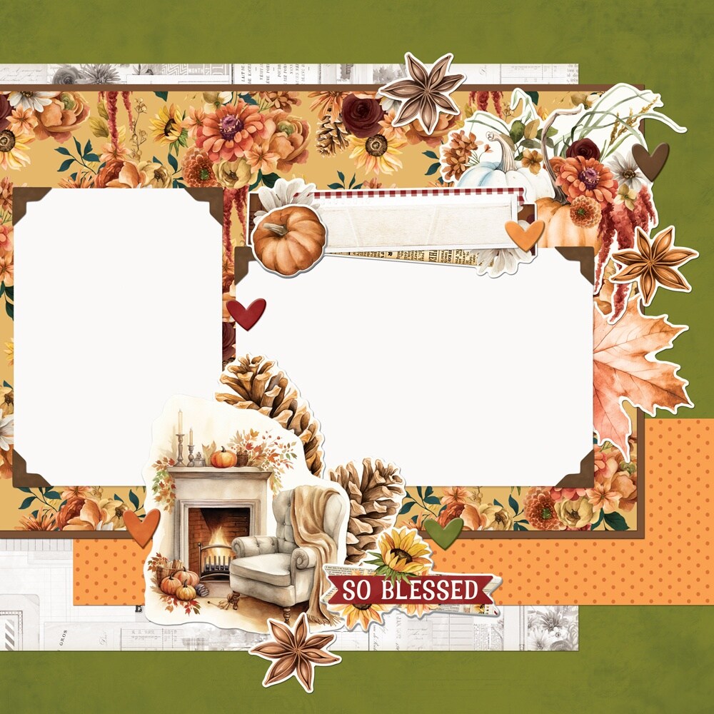 Simple Stories Simple Pages Page Kit-Simple Vintage Autumn Breeze