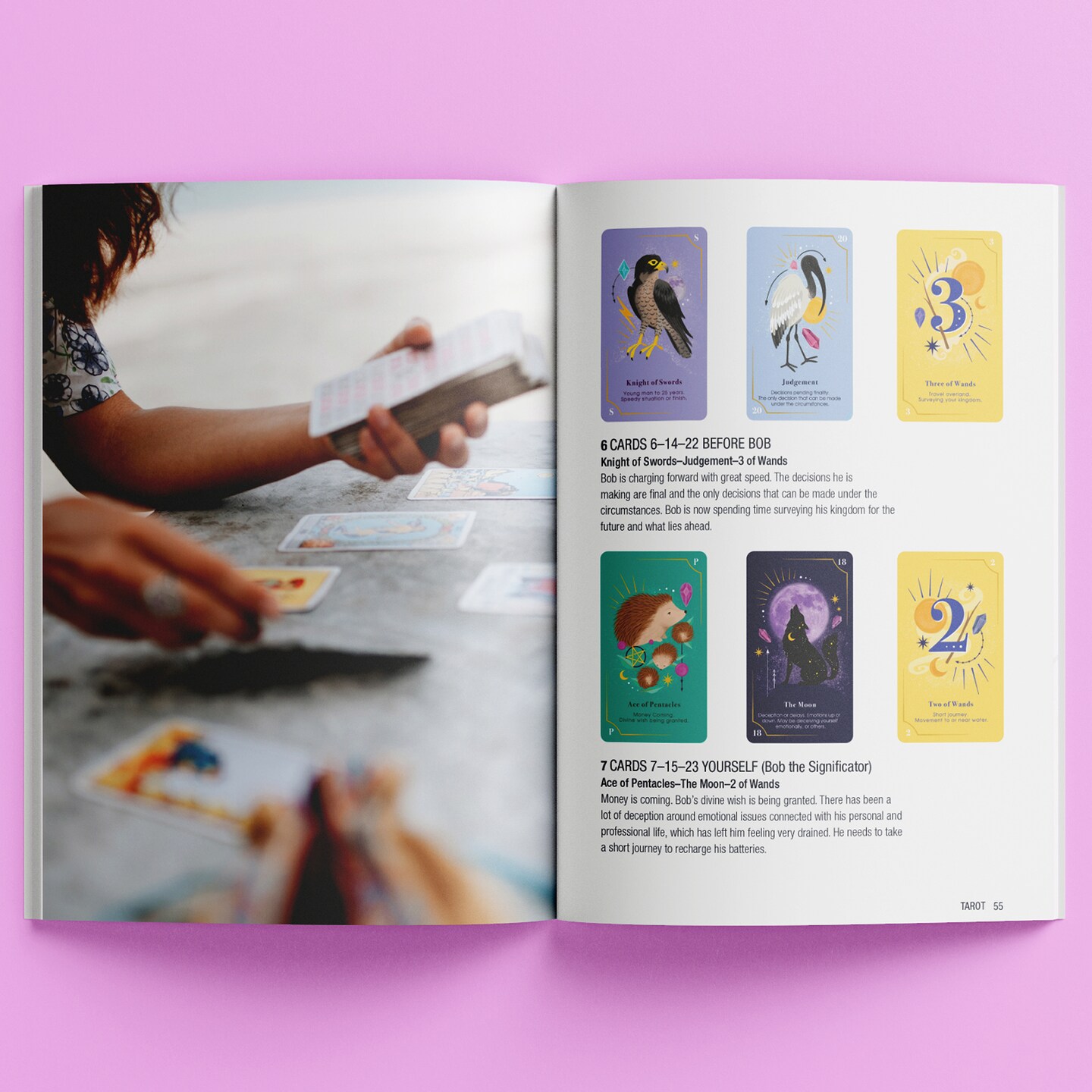 Elevate - Tarot Kit - Arcana and Readings for Adults - History and Origins of Tarot - Mental Health and Self Care Essentials - Tarot Cards - Adult Hobbies - Discover Divination