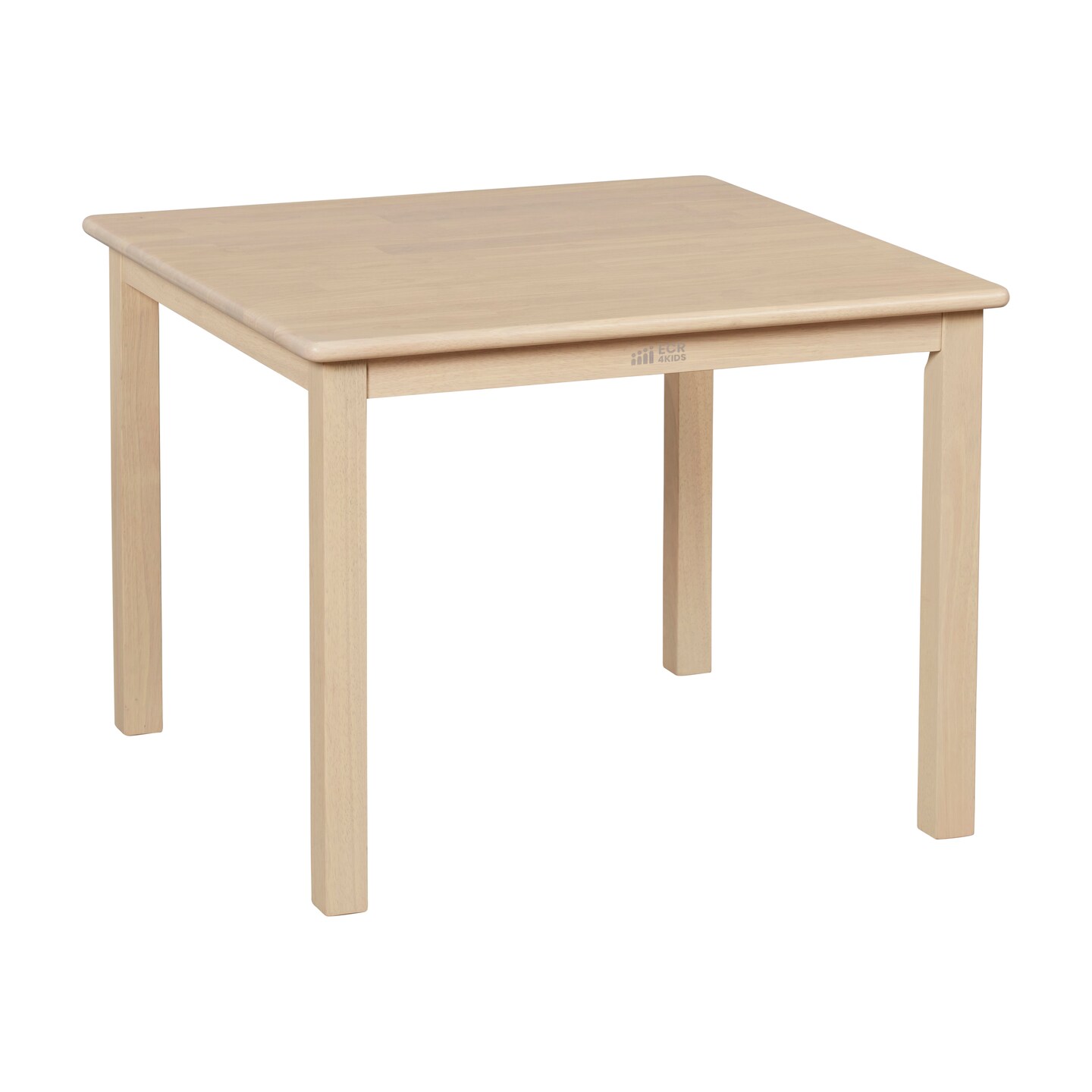 30in Square Hardwood Table with 22in Legs, Kids Furniture
