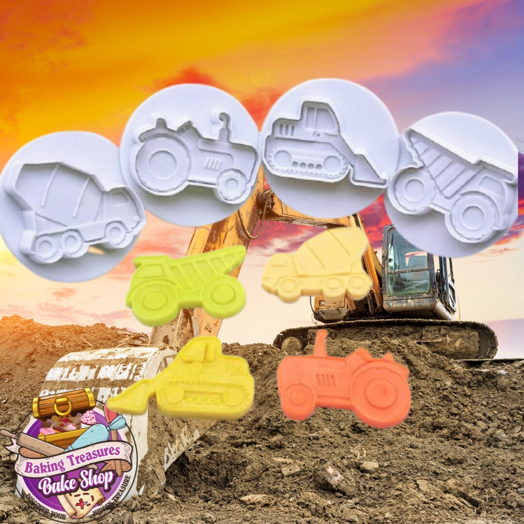 Construction Trucks Cookie Cutters
