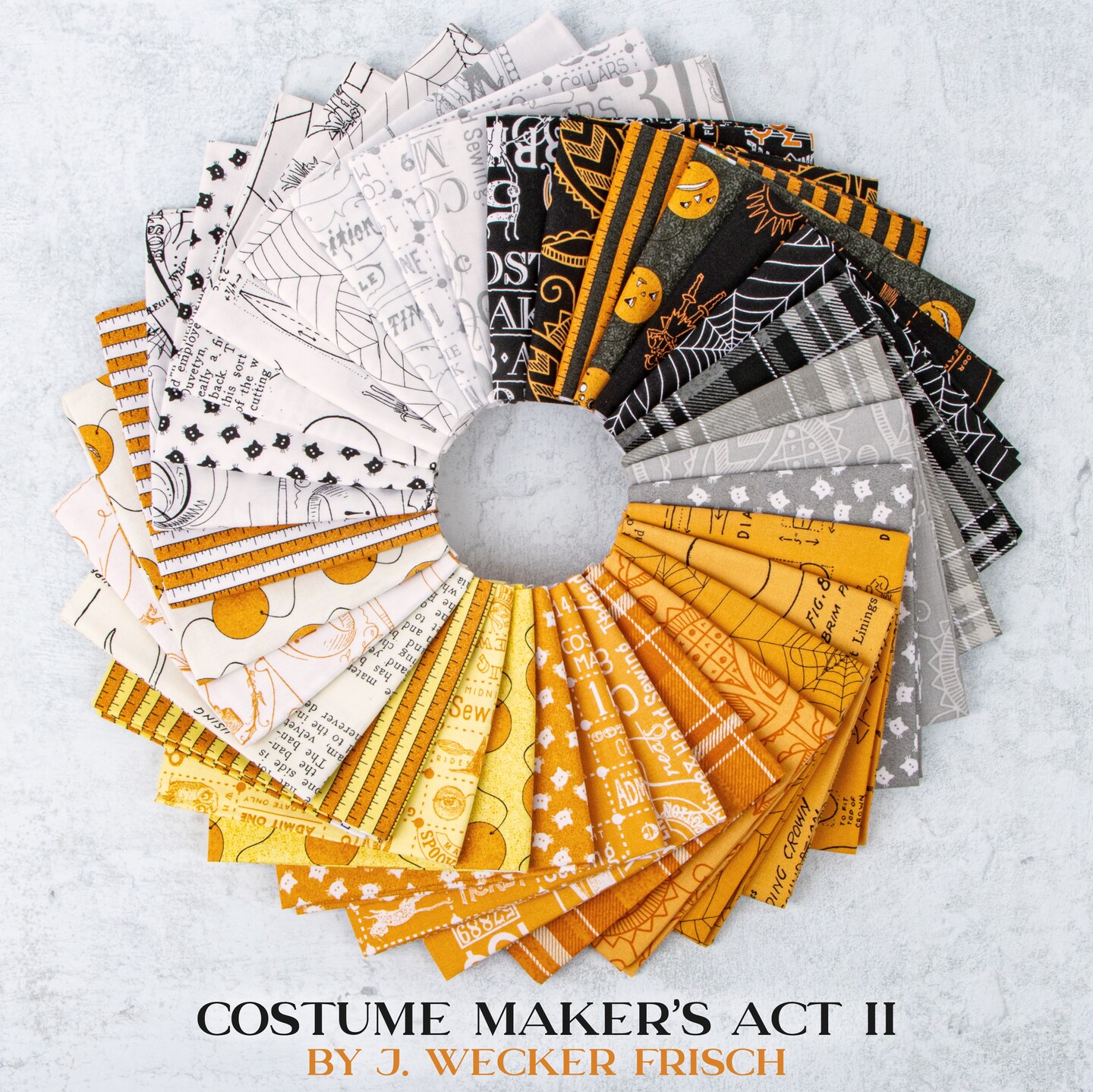 Costume Collage in White (cd16005-white) | Costume Maker's Act II | J Wecker Frisch | Riley Blake
