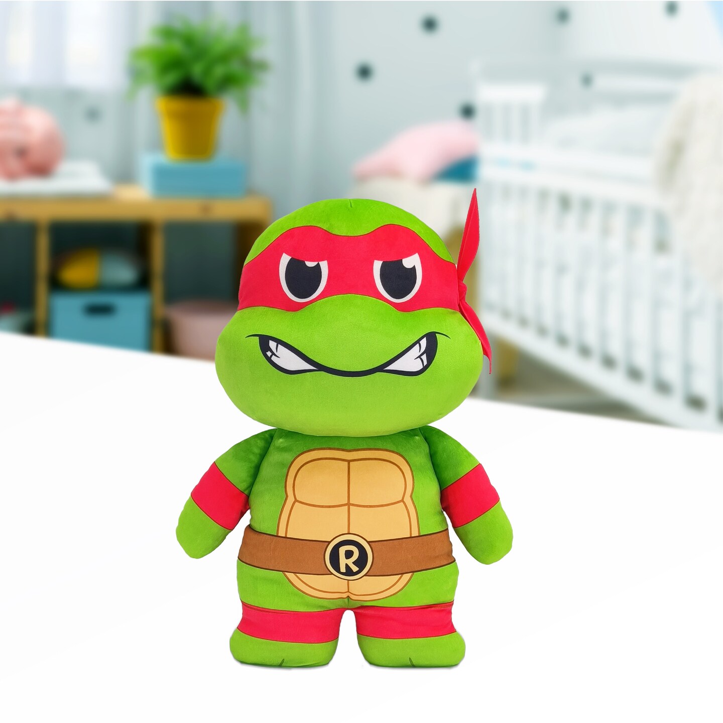 Legend Toys Teenage Mutant Ninja Turtles 20&#x22; Plush Raphael, Red