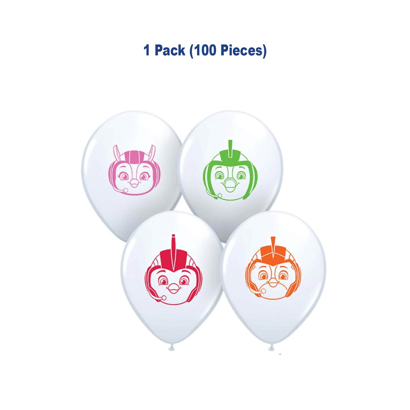Top Wing Faces Assortment 5 Inch Latex Balloons