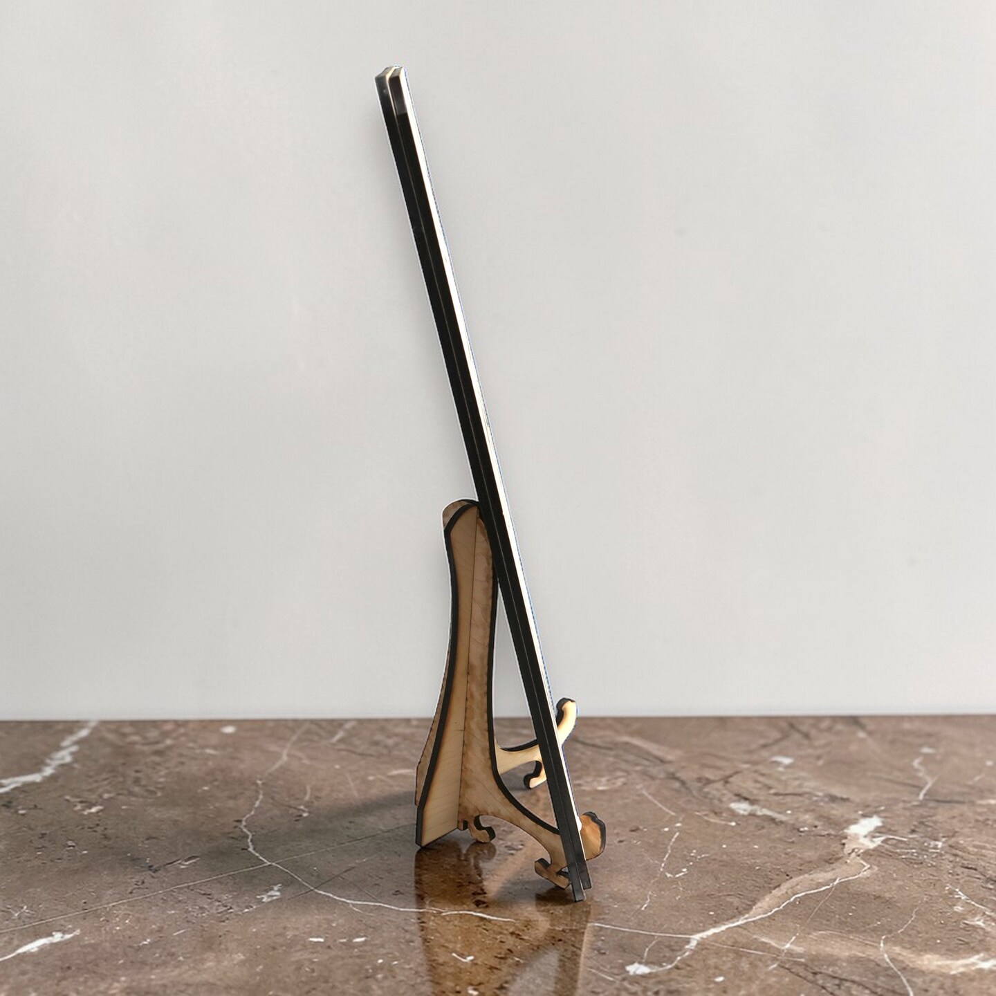 Germany Puzzle Map - Art Kit - Raw Wood 12x18 Inches - 16 Pieces - With Stand