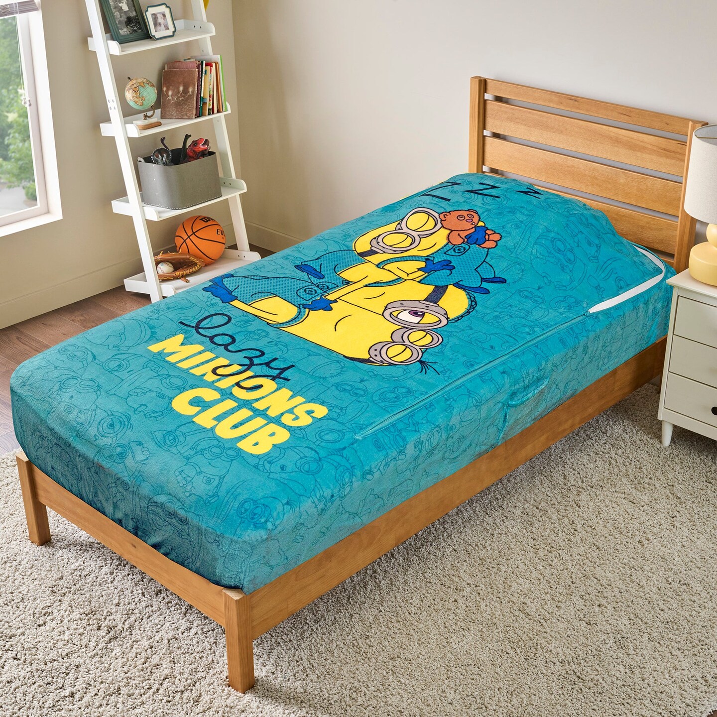 ZippySack Twin Bed Zip-Up Bedding &#x2013; Minions