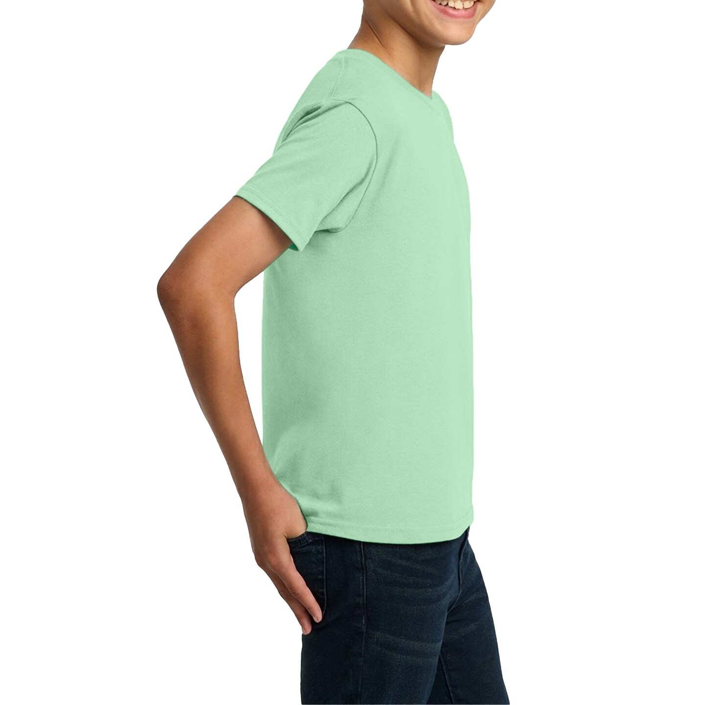 Gildan Youth Heavy Cotton T-Shirt, Plain Short Sleeve Craft & Print Ready