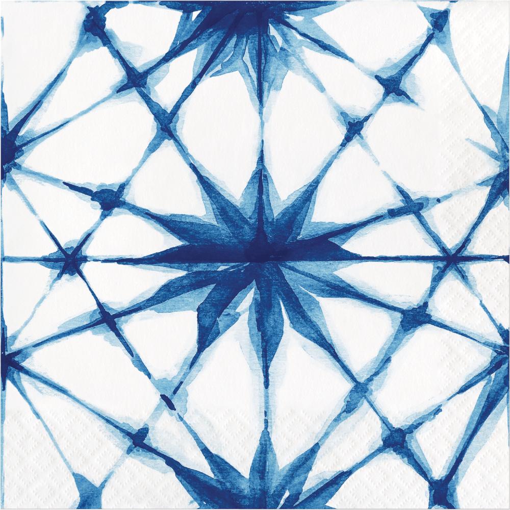 192 pc Bulk Shibori Luncheon Napkins