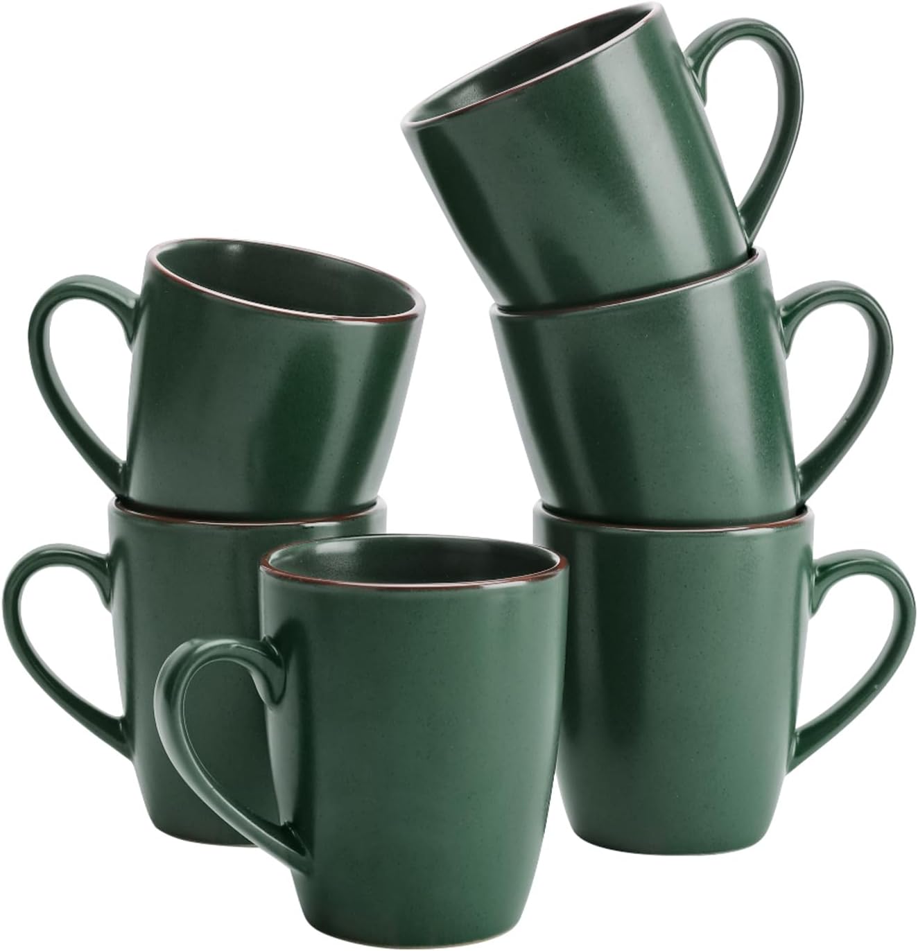 Venus Coffee Mugs for 6, 14 oz Mug Set