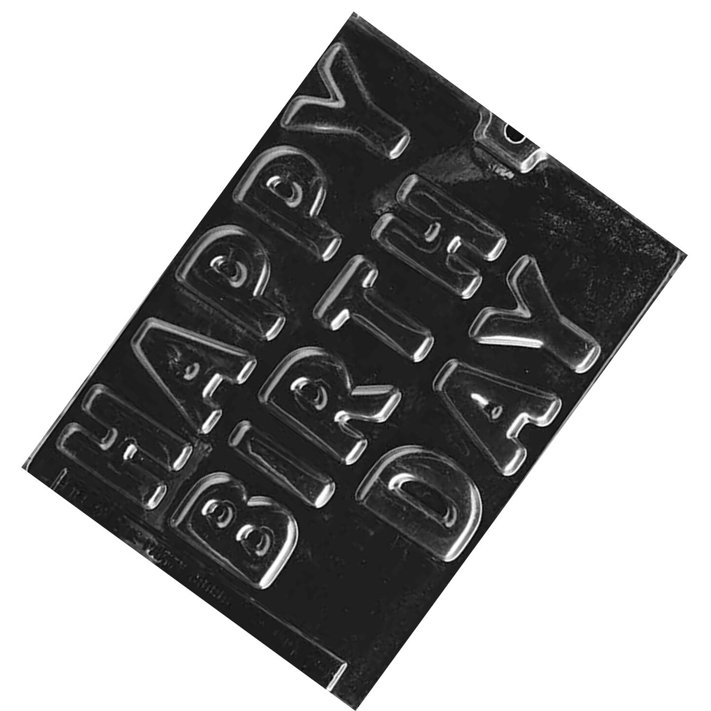 Happy Birthday Letters Chocolate Mold