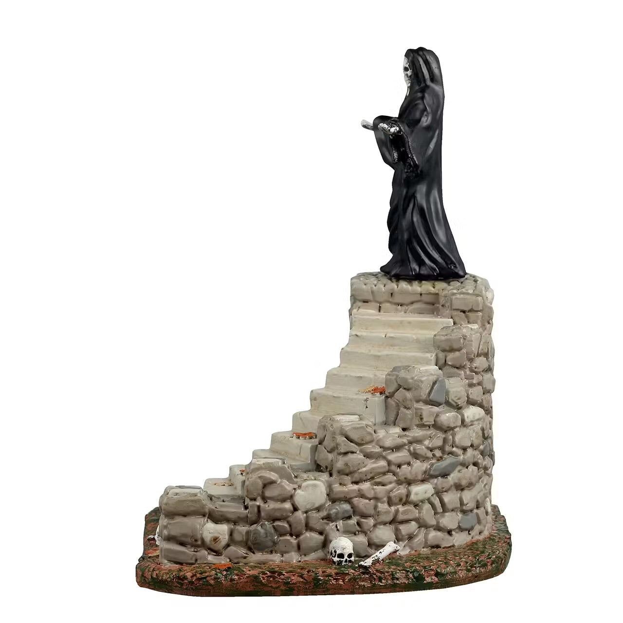 Lemax Spooky Town Halloween Village Accessory: Spooky Staircase