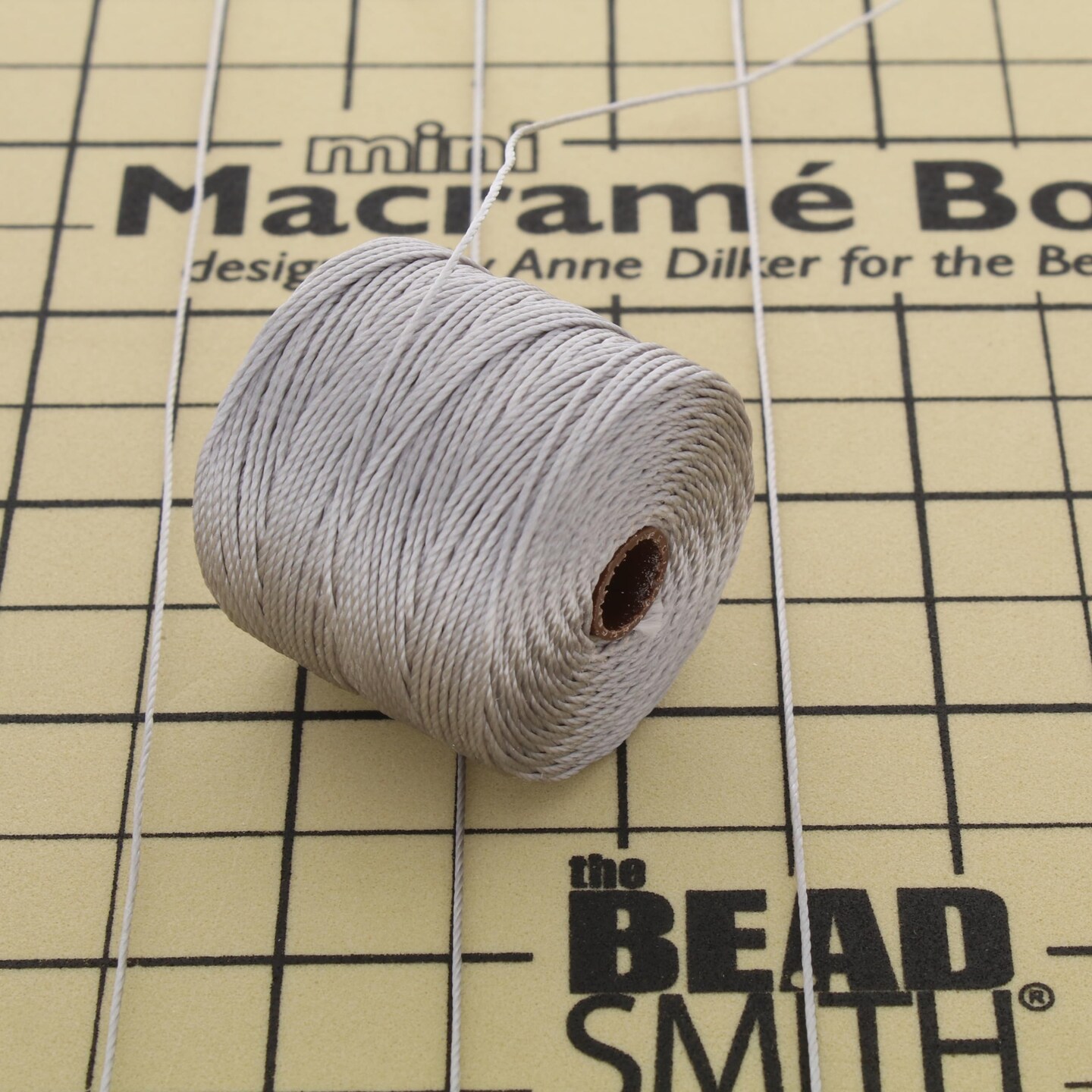 The Beadsmith S-Lon Bead Cord – .5 mm Twisted Nylon Cord for Stringing