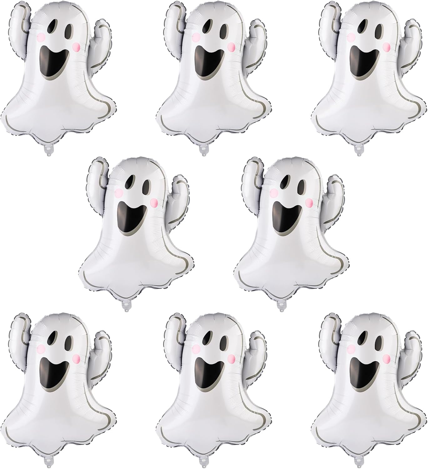 8pcs Ghost Balloons (Halloween)
