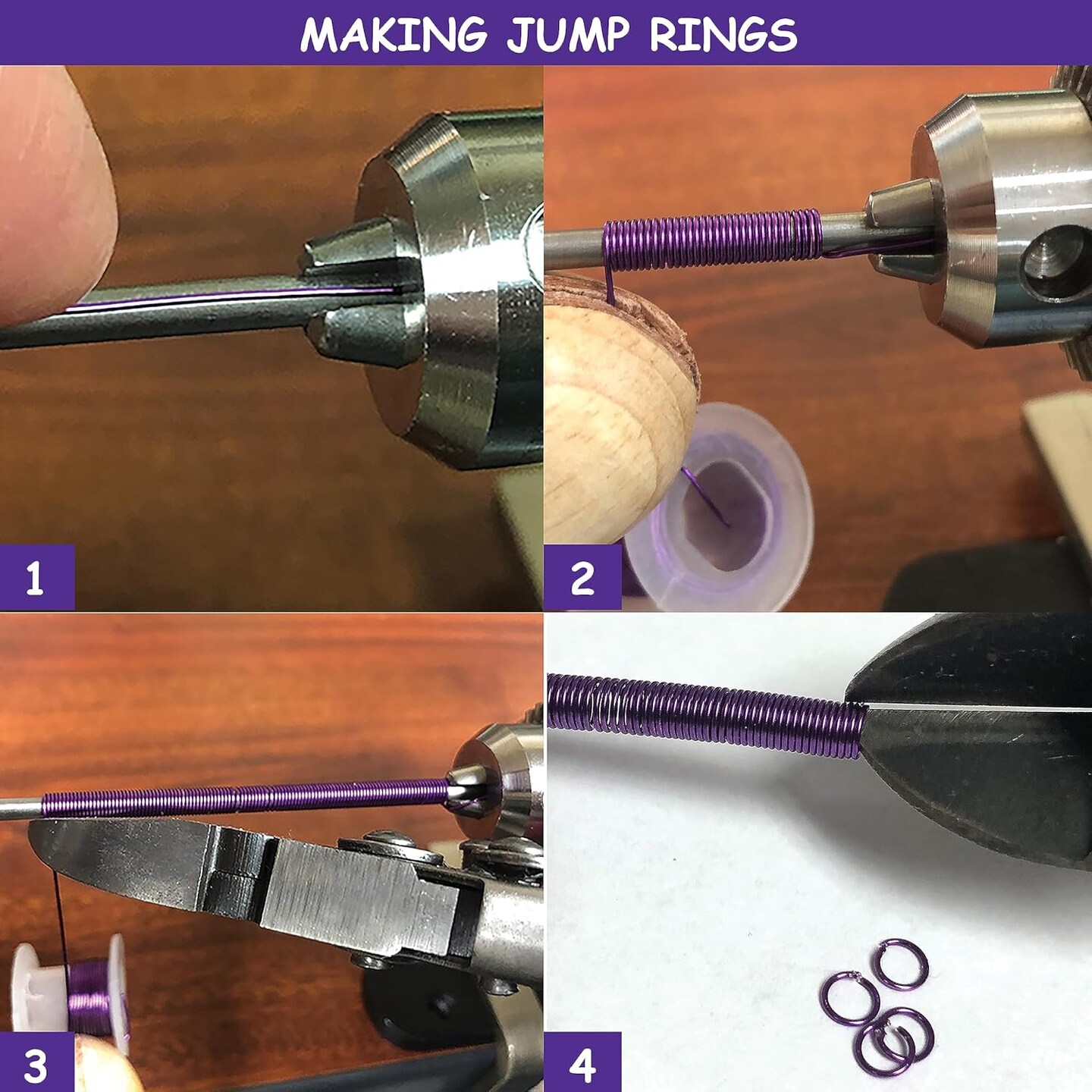 The Beadsmith Oval Mandrels &#x2013; Wire Elements &#x2013; Works with EZ Coiler Pro &#x2013; 3 Rods Make 4x6mm, 6x8mm &#x26; 5x7mm Oval Shapes &#x2013; Create Jump Rings, Coiled Beads, Beaded Coils, and Spirals