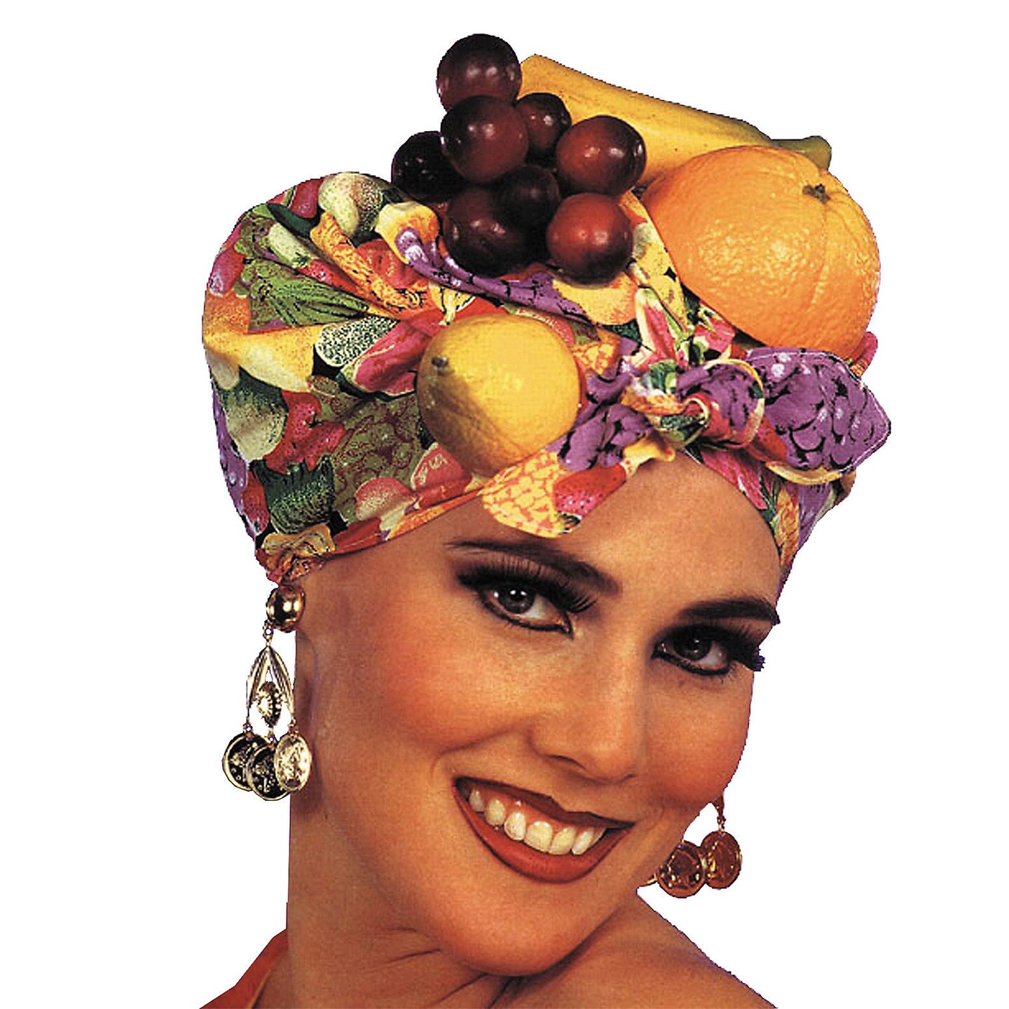 Latin Lady Fruit Headpiece